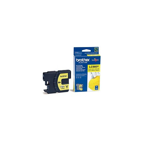 Brother LC-980Y (inkoust, yellow, 260 str.)