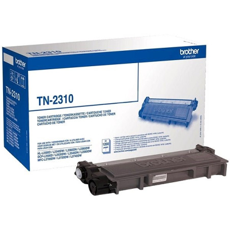 Brother TN-2310, toner black, 1 200 str.