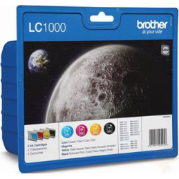 Brother LC-1000 VALBP, cartridge (multipack black + 3 colors)