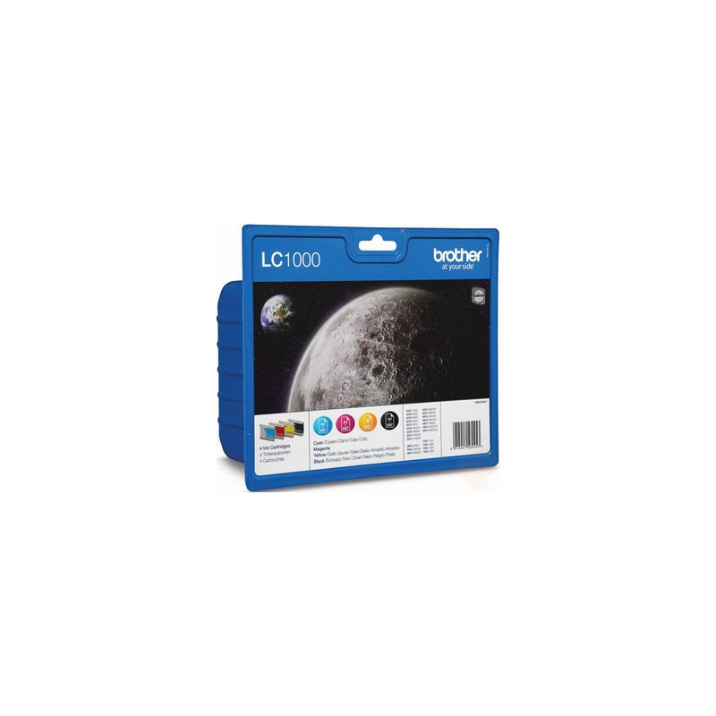 Brother LC-1000 VALBP, cartridge (multipack black + 3 colors)