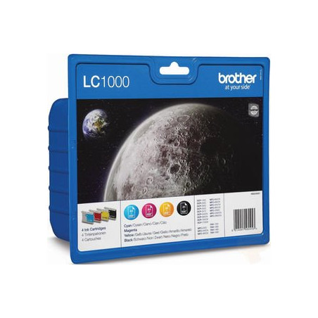 Brother LC-1000 VALBP, cartridge (multipack black + 3 colors)
