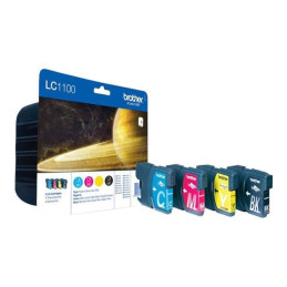 Brother LC-1100 VALBP, cartridge (multipack black + 3 colors)