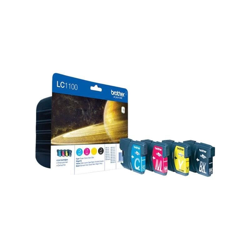Brother LC-1100 VALBP, cartridge (multipack black + 3 colors)