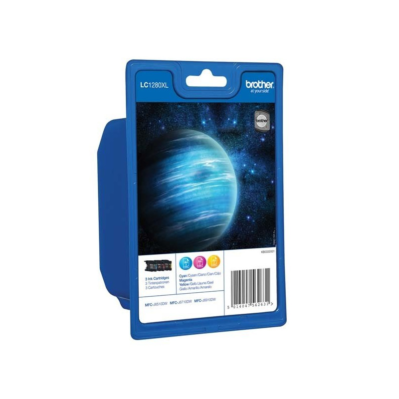 Brother LC-1280 XLRBWBP, cartridge (multipack 3 colors)
