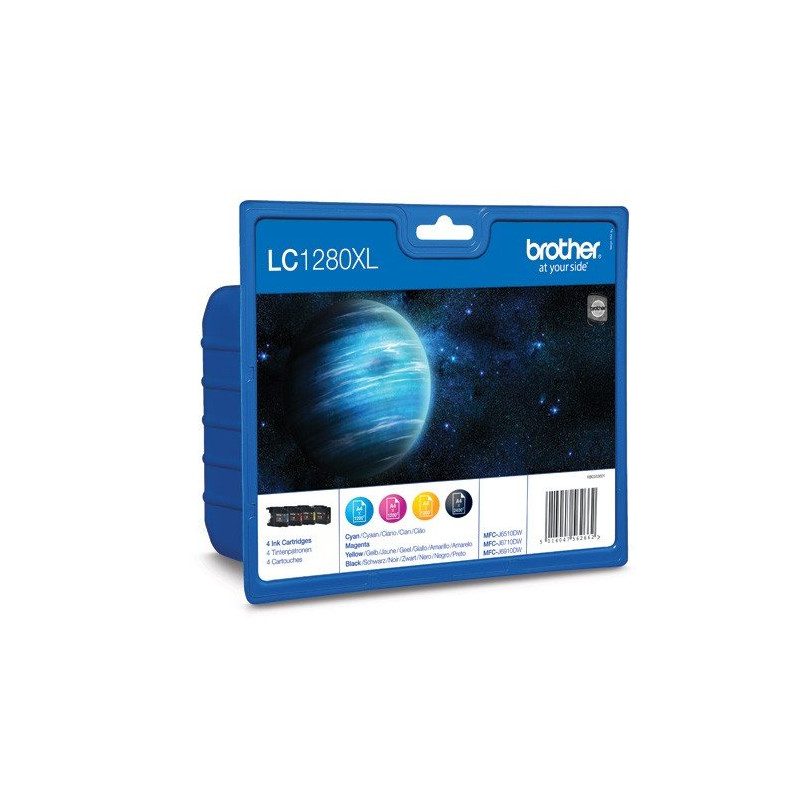 Brother LC-1280 XLVALBP, cartridge (multipack black + 3 colors)