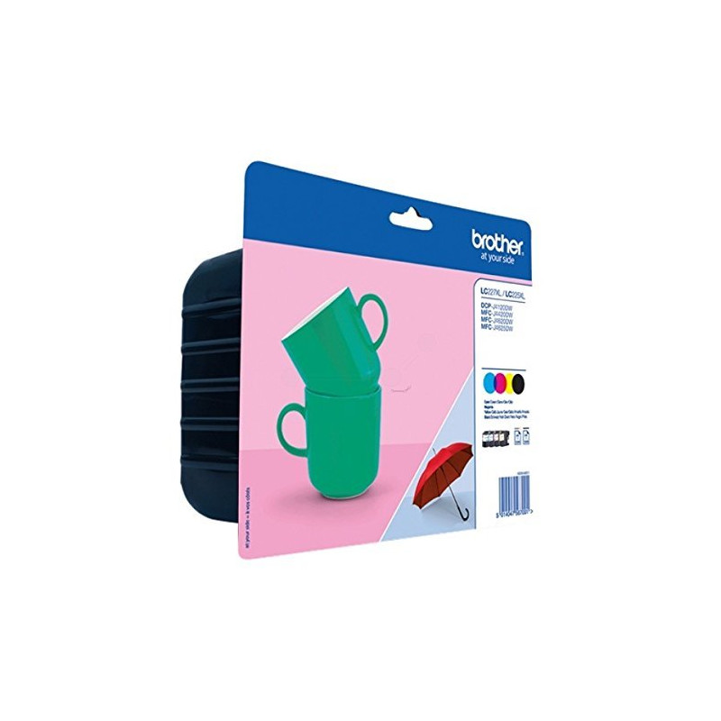 Brother LC-227 XLVALBP, cartridge (multipack black + 3 colors)