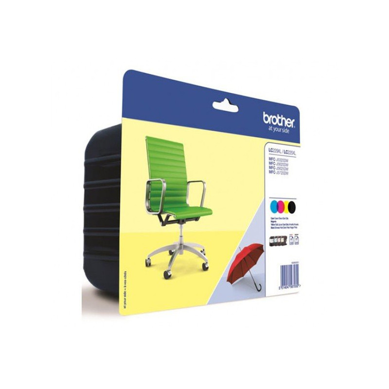 Brother LC-229 XLVALBP, cartridge (multipack black + 3 colors)
