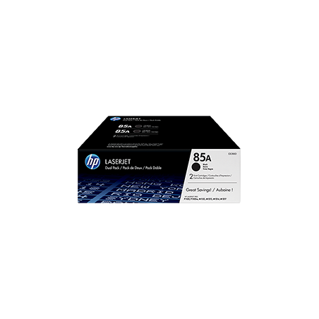 HP Toner 85A LaserJet Black 2-Pack