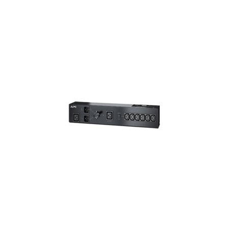 APC SERVICE BYPASS PANEL 230V 16A BBM IEC C20 input, (6) IEC C13 (1) C19 output