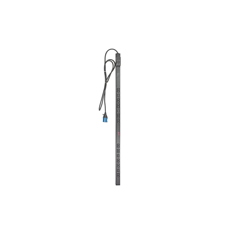 APC Rack PDU,Basic,ZeroU,16A,230V,(20)C13 & (4)C19, IEC309, 10 ft Cord