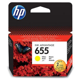 HP Ink Cartridge č.655 Yellow