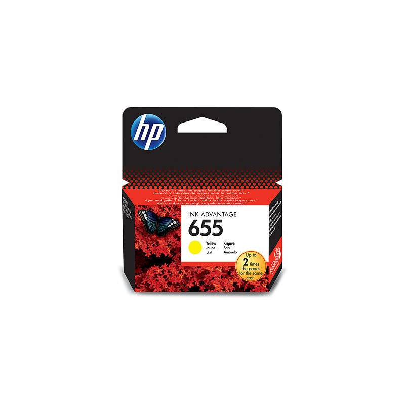HP Ink Cartridge č.655 Yellow