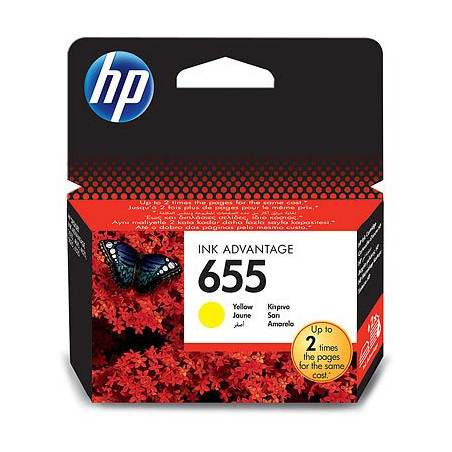 HP Ink Cartridge č.655 Yellow