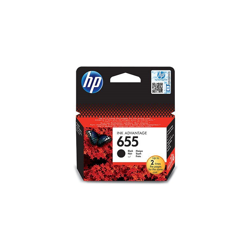 HP Ink Cartridge č.655 Black