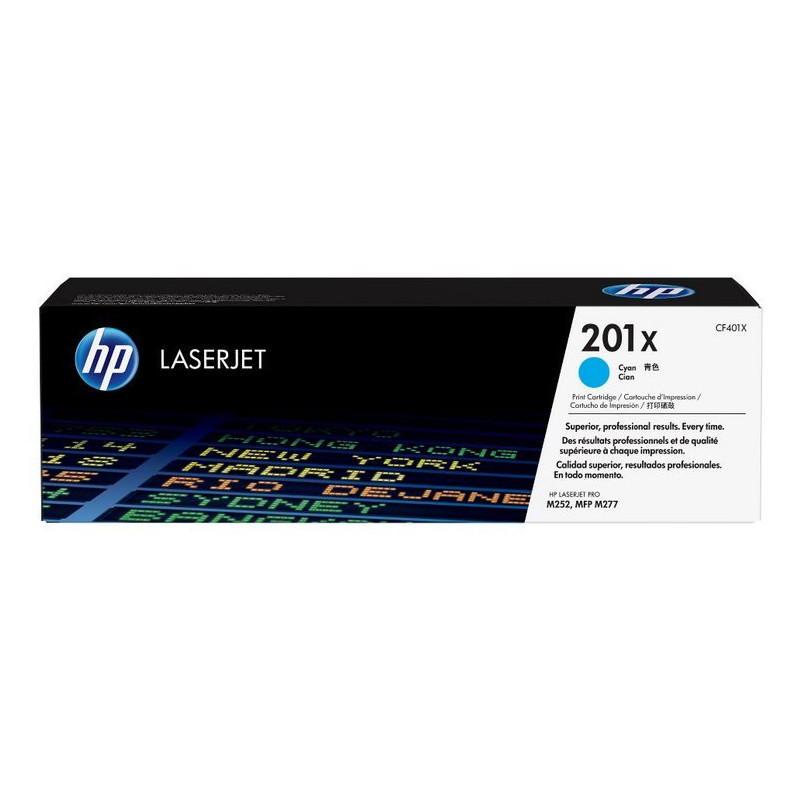 HP Toner 201X LaserJet Cyan