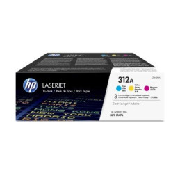 HP Toner 312A LaserJet 3-pack CMY (CF381A-CF383A)