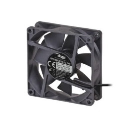 Akyga Ventilátor 8cm černý
