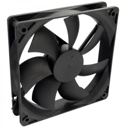 Akyga Ventilátor 120mm MOLEX 4, černý