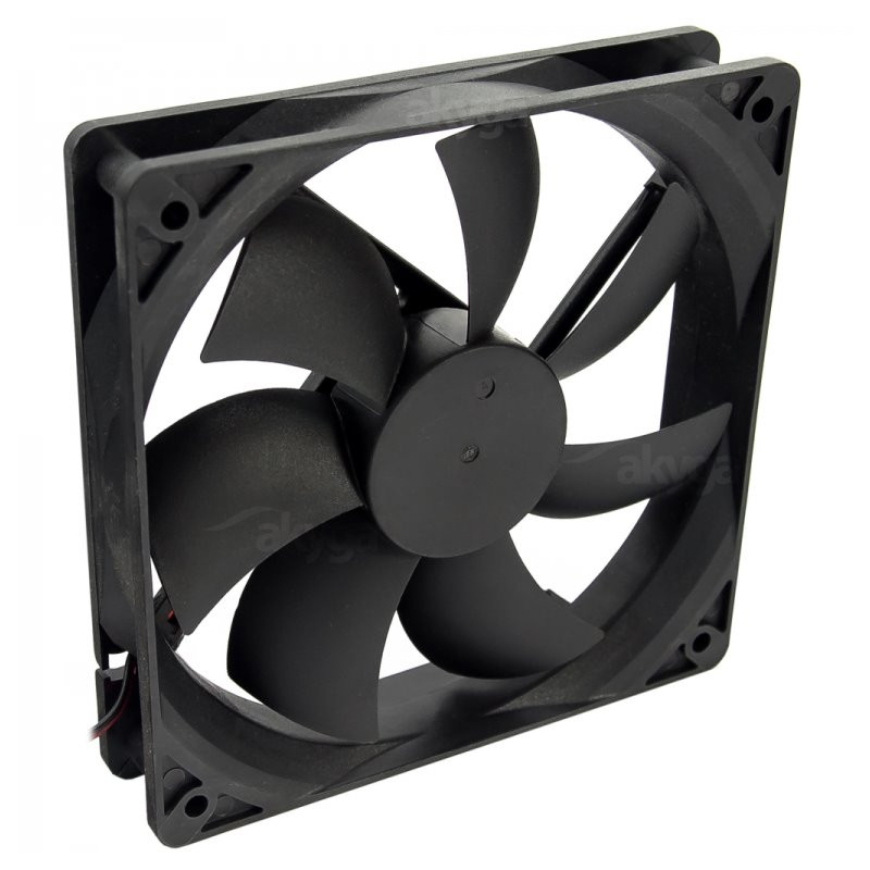 Akyga Ventilátor 120mm MOLEX 4, černý