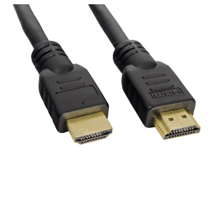 Akyga Kabel HDMI 1.4 (M), Full HD/4K 10.2Gbps, černý 1,5m