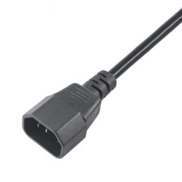 Akyga Napájecí kabel IEC C13/C14 250V/50Hz 1.8m