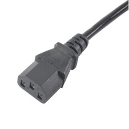 Akyga Napájecí kabel IEC C13/C14 250V/50Hz 1.8m