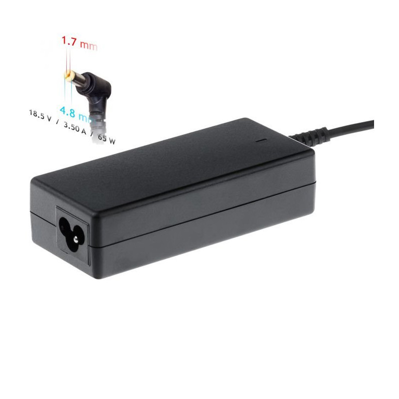 Akyga Nabíječka na notebook 18.5V/3.54A 65W 4.8x1.7 mm pro HP