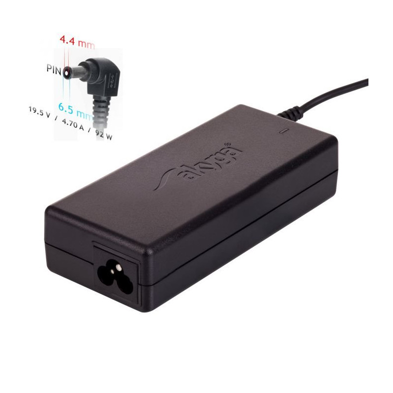 Akyga Nabíječka na notebook 19.5V/4.7A 92W 6.5x4.4 mm + pin pro SONY