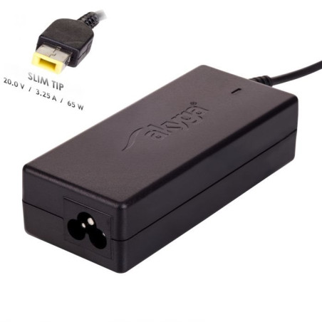 Akyga Nabíječka na notebook 20V/3.25A 65W Square yellow pro LEN
