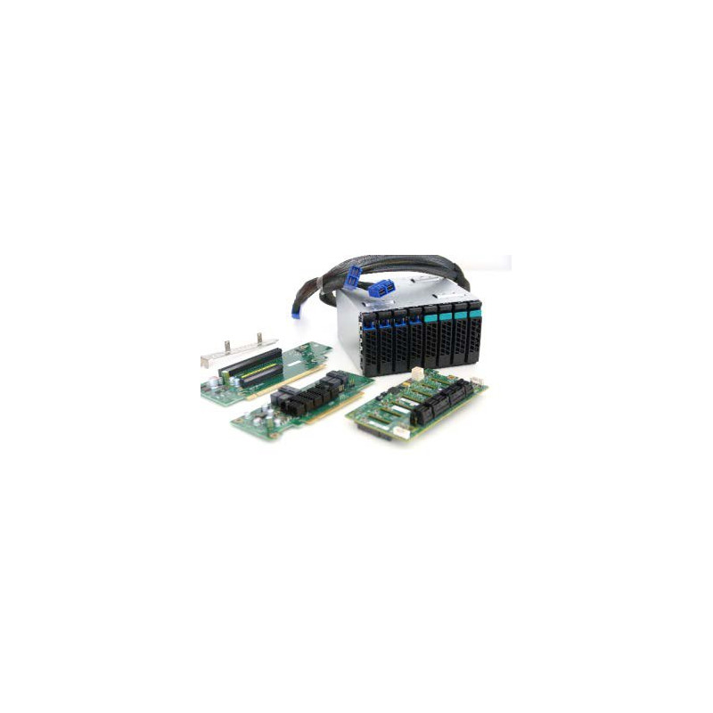 INTEL 2U Hot-swap Backplane Upgrade Kit with 4x NVMe SSD Support A2U44X25NVMEDK2, Single