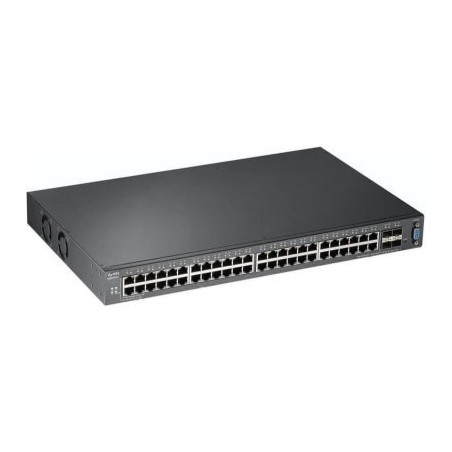 ZyXEL XGS2210-52, 52-port Managed Layer2+ Gigabit Ethernet switch, 48x Gigabit metal + 4x 10GbE SFP+ ports, L2 multicast