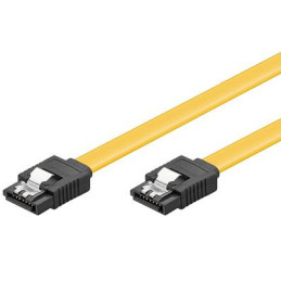 PremiumCord 1.0m SATA 3.0 datový kabel 1.5GBs / 3GBs / 6GBs, kov.západka