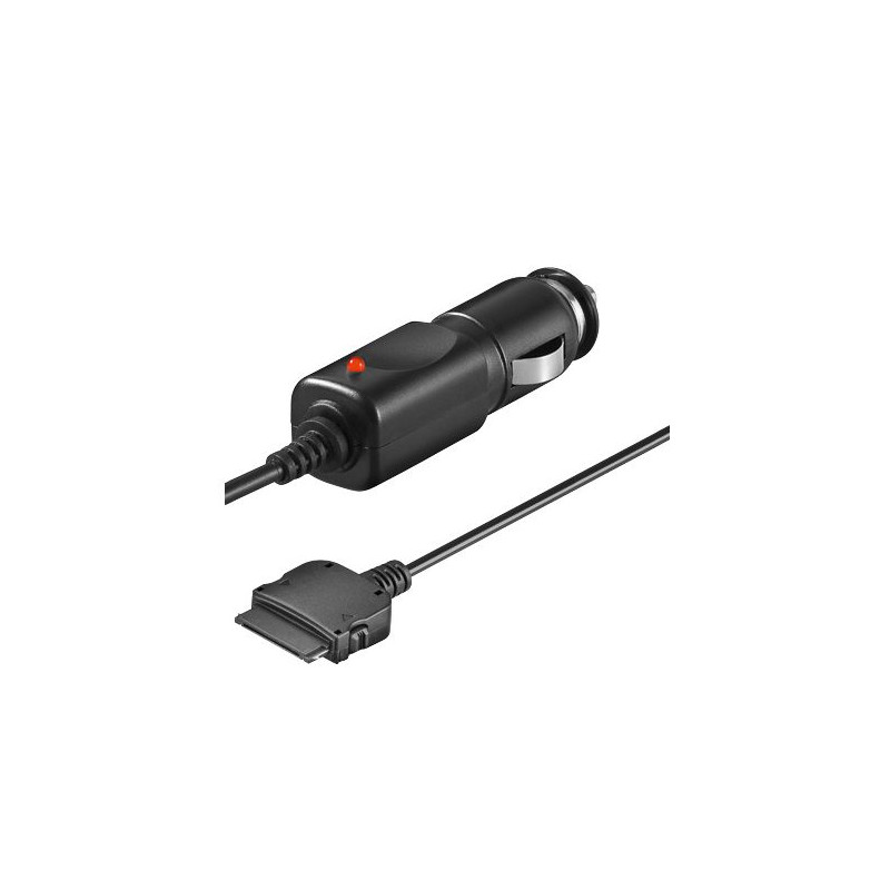 PremiumCord iPod/iPhone napájecí/nabíjecí adaptér do auta 12V. černý