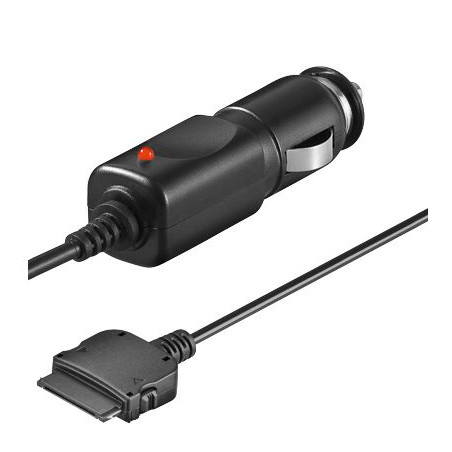 PremiumCord iPod/iPhone napájecí/nabíjecí adaptér do auta 12V. černý