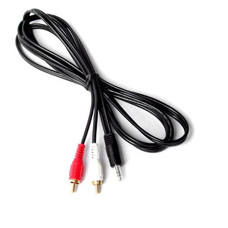 PremiumCord Kabel Jack 2.5mm stereo - 2x Cinch MM 2m