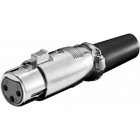 PremiumCord XLR mikrofonní konektor, 3-piny, female