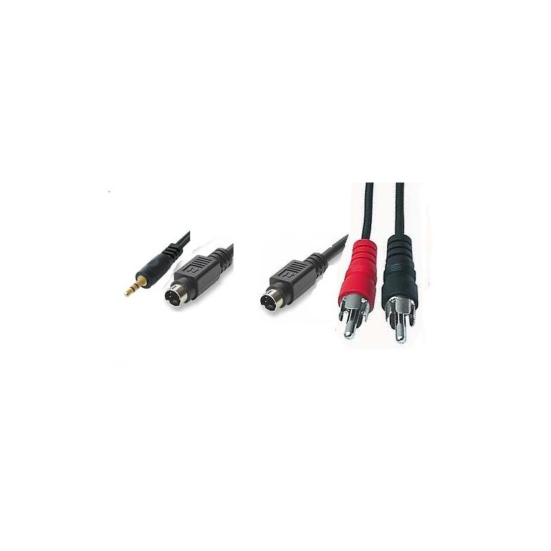 PremiumCord Kabel S-Video+3,5Jack-S-Video+2xCINCH 10m