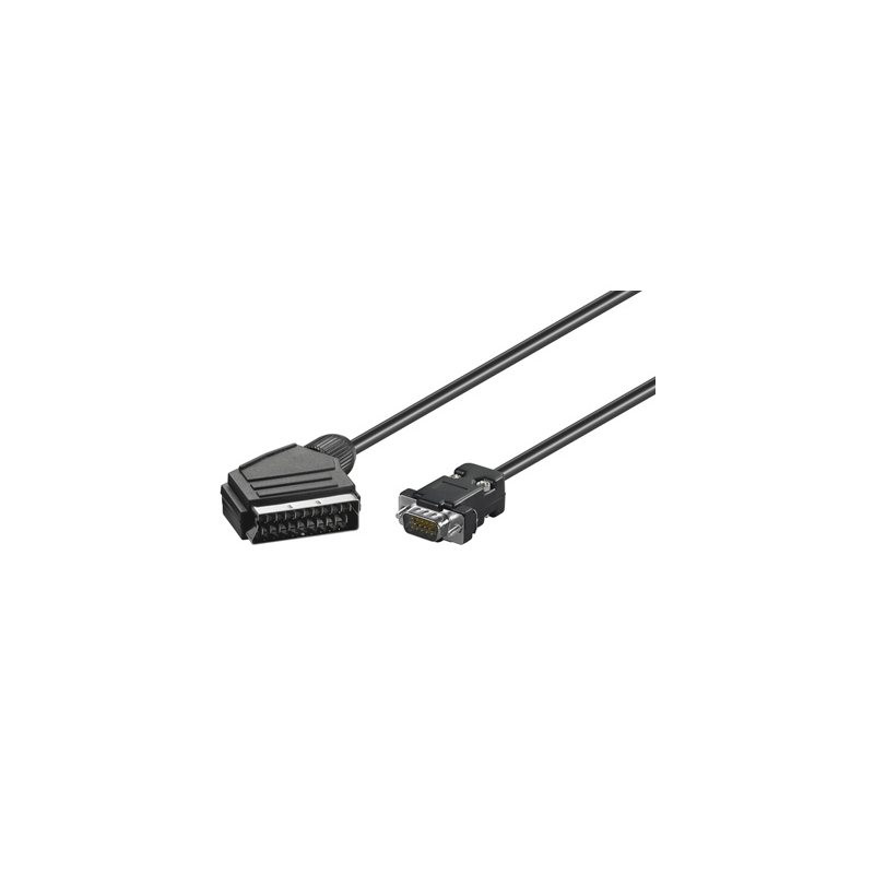 PremiumCord Kabel VGA DB15M - SCART 2m