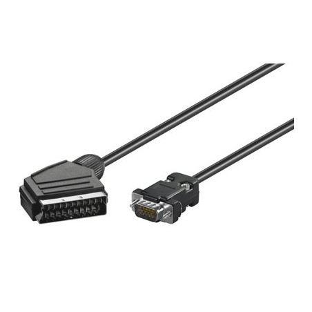 PremiumCord Kabel VGA DB15M - SCART 2m