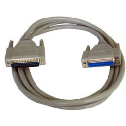 PremiumCord Kabel seriový k tiskárně 25F-25M 3m