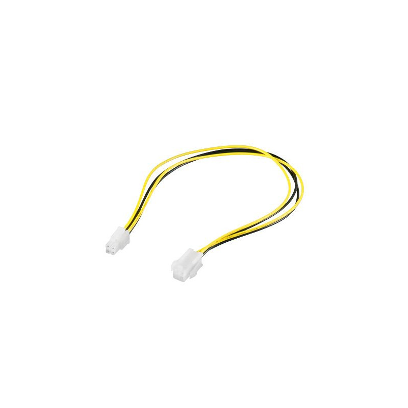 PremiumCord Prodlužka P4 napájení M/F 37cm