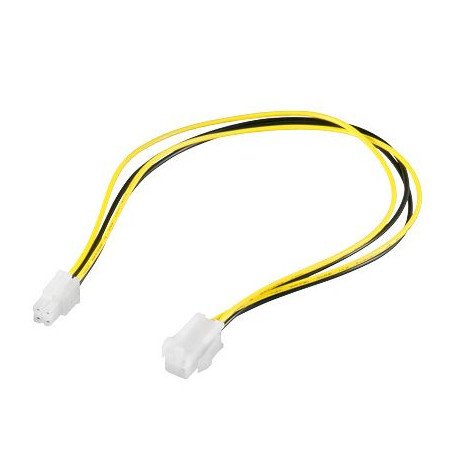 PremiumCord Prodlužka P4 napájení M/F 37cm