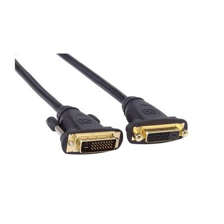 PremiumCord DVI-D prodlužovací kabel,dual-link,DVI(24+1),MF, 2m