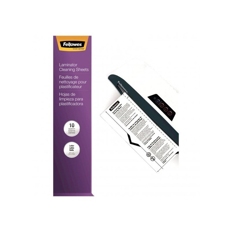 Fellowes cleaning sheets for laminators