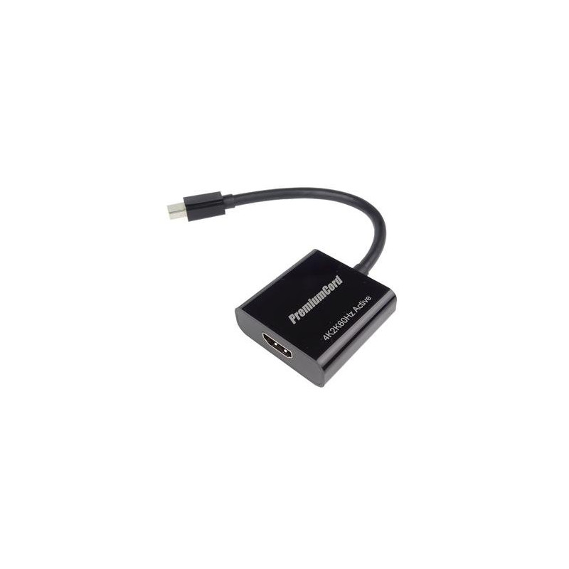 PremiumCord adaptér mini DisplayPort - HDMI Male/Female, 3D, 4K*2K@60Hz