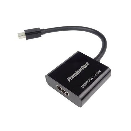 PremiumCord adaptér mini DisplayPort - HDMI Male/Female, 3D, 4K*2K@60Hz