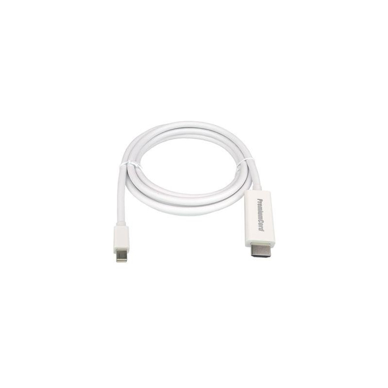 PremiumCord Mini DisplayPort - HDMI kabel M/M 1m