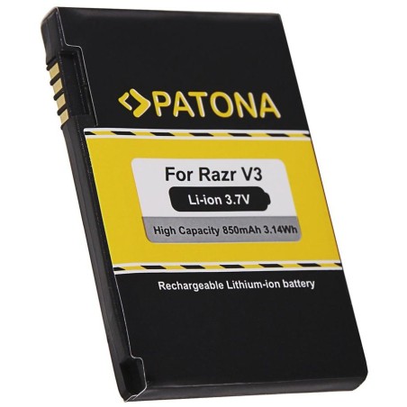 PATONA baterie pro mobilní telefon Motorola Razr V3 850mAh 3,7V Li-lon