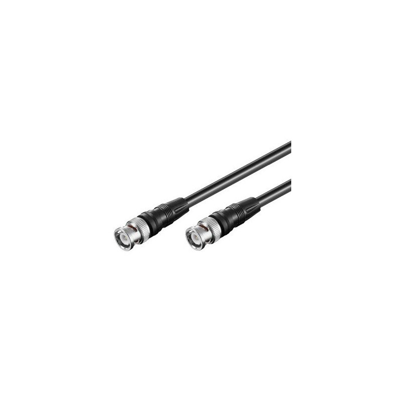 PremiumCord BNC kabel pro audio/video 75 Ohm 2m M/M