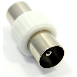 PremiumCord TV antenní spojka IEC 75 Ohm M/M